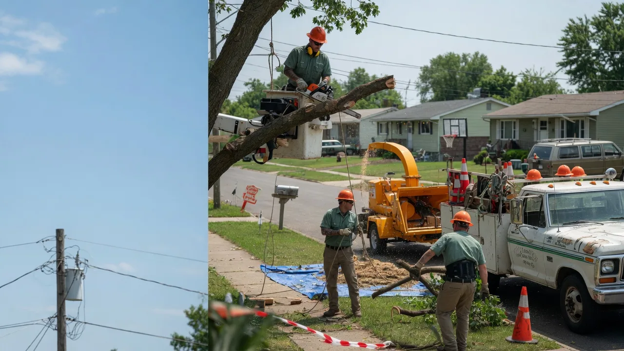 Tree Stabilization in Wesco, MO